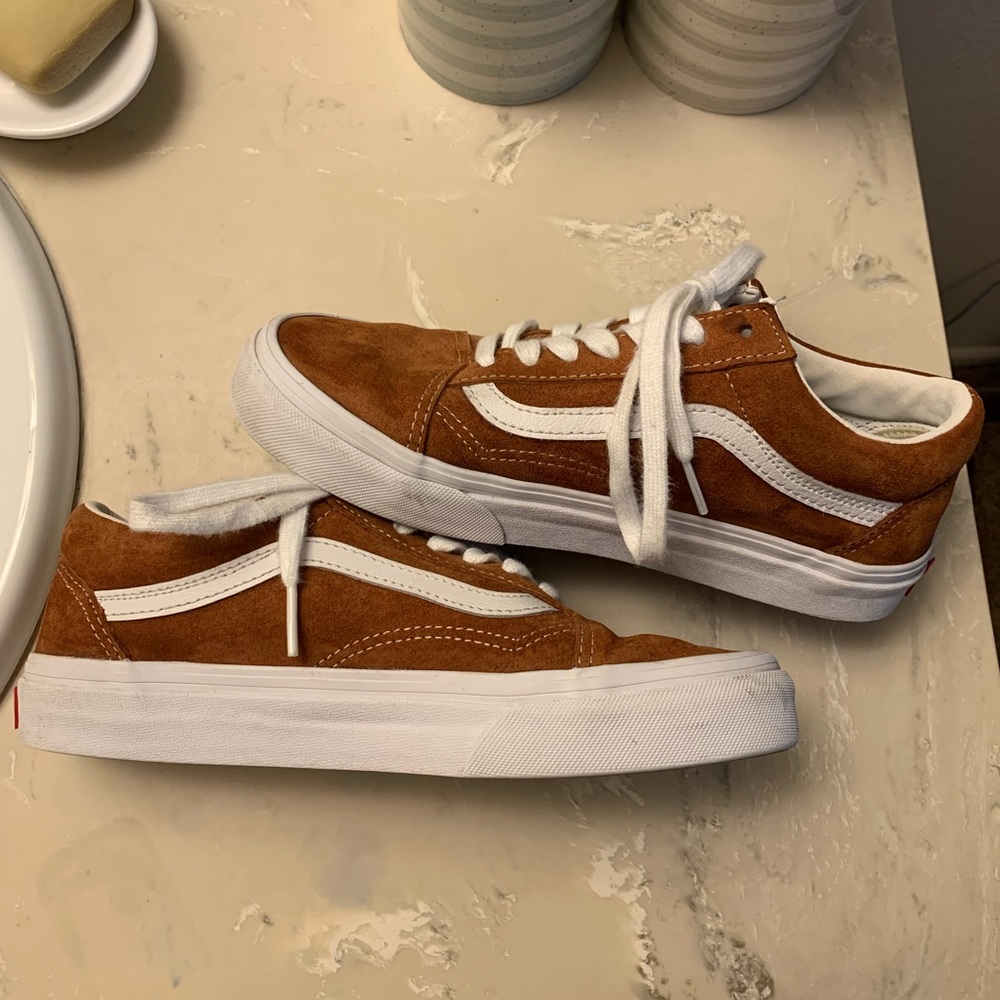 Vans Suede Old Skool Brown Sugar/ Snow White